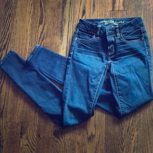 American eagle super stretch denim jegging